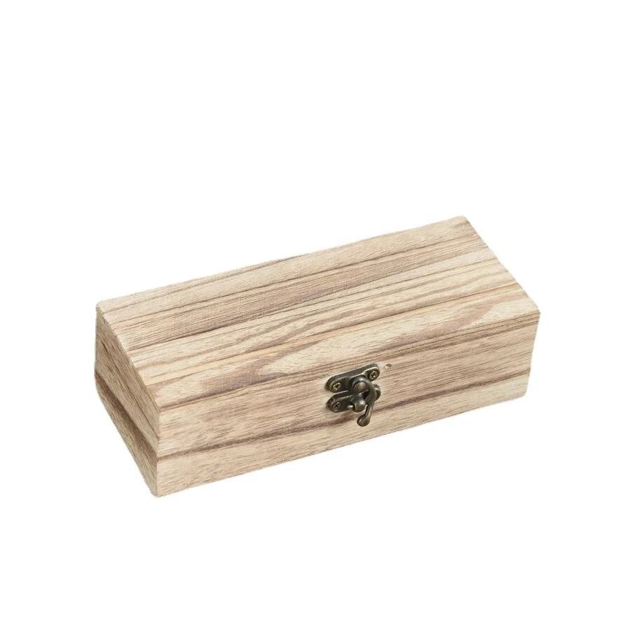 Chuanghua Custom Wood Christmas Gift Box Gift Boxes With  Acrylic glass Windows Gift Wooden Boxes With Handles