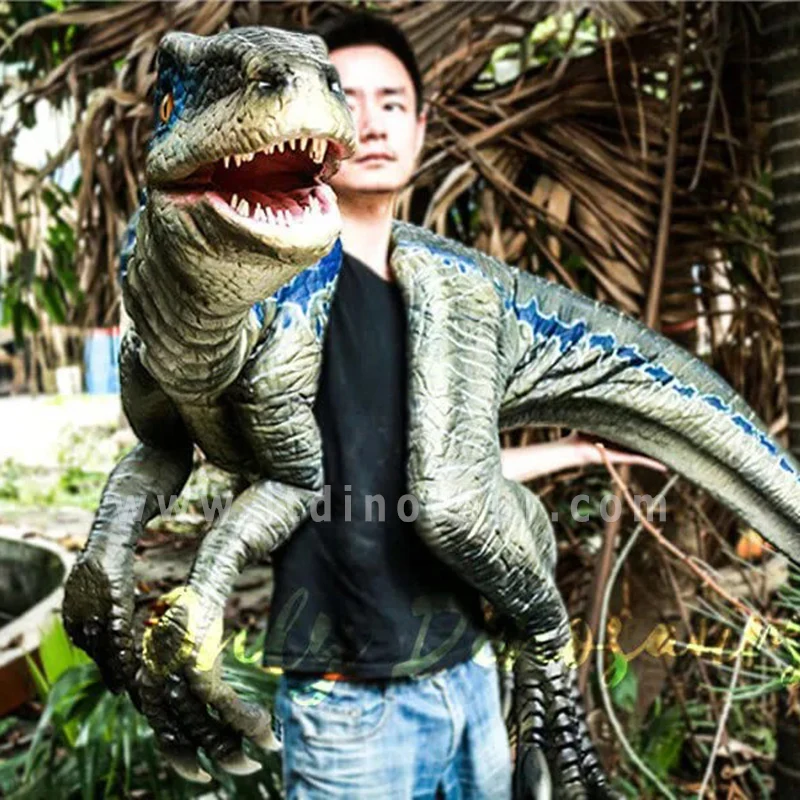 Life Size Animatronic Realistic Dinosaur Puppet For Children Party