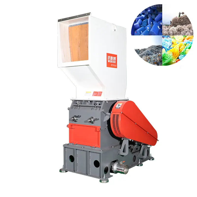 Film Sheet PET PP Bottle Recycling Waste Scrap Plastic Crusher Machine