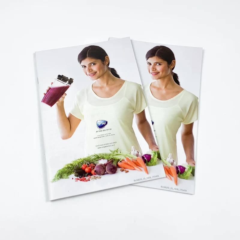 Customized High Quality Softcover Book Catalog Company Brochure Print Full Color Booklet Printing Supplier