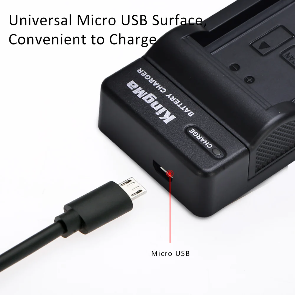 KingMa NB-11LH 600mAh battery and single Fast Charger for Canon IXUS 180/240/245/265/175 Camera