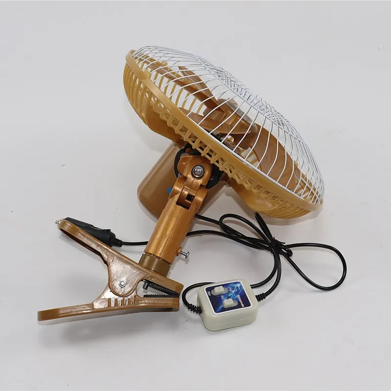 11 Inch 12V24VPortable Vehicle Auto Car Fans Car Auto Cooling Fan for Car Motorcycle Boat Air Fan Strong Wind Cooler Accessories
