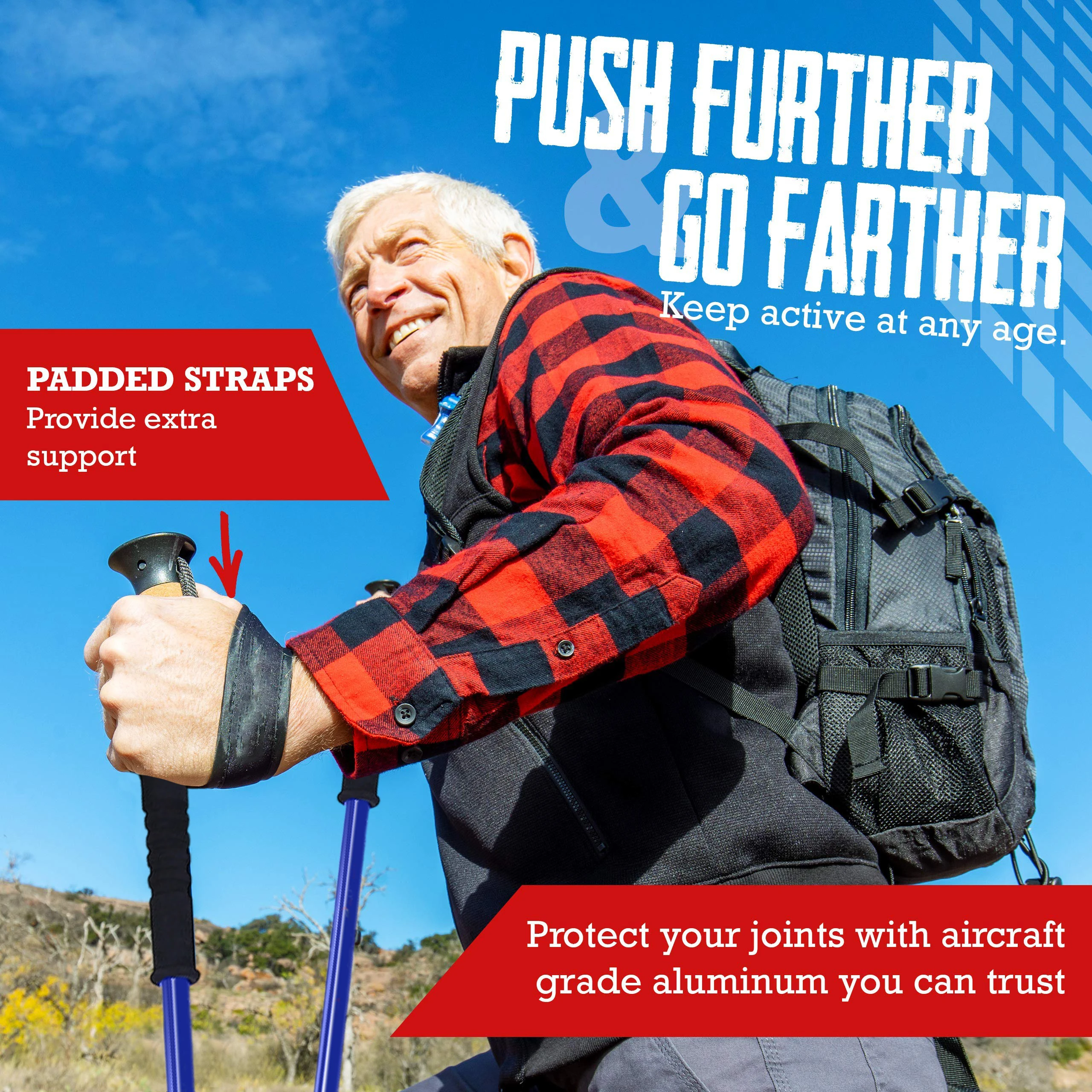 Backpacking Gear Cork Grip Duralumin 7075 Trekking Pole Tent Aluminum Collapsible Tracking Walking Hiking Sticks Trekking Poles