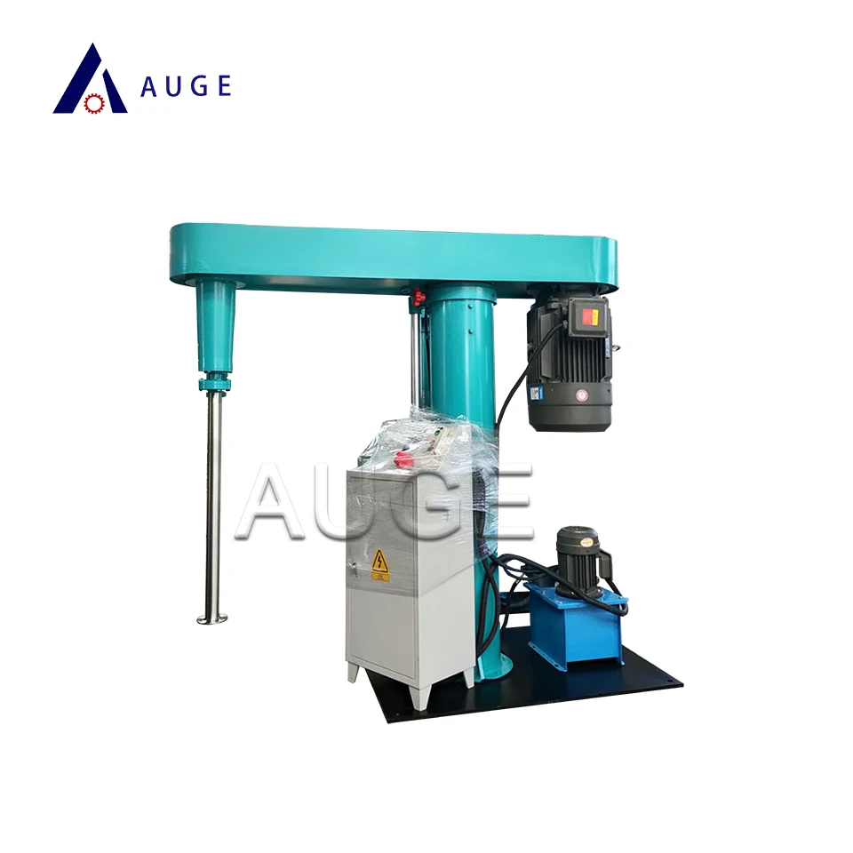 Industrial High Speed Disperser Dispersing Machine Electric Hydraulic Lift Liquid Dispersion Mixer Machine