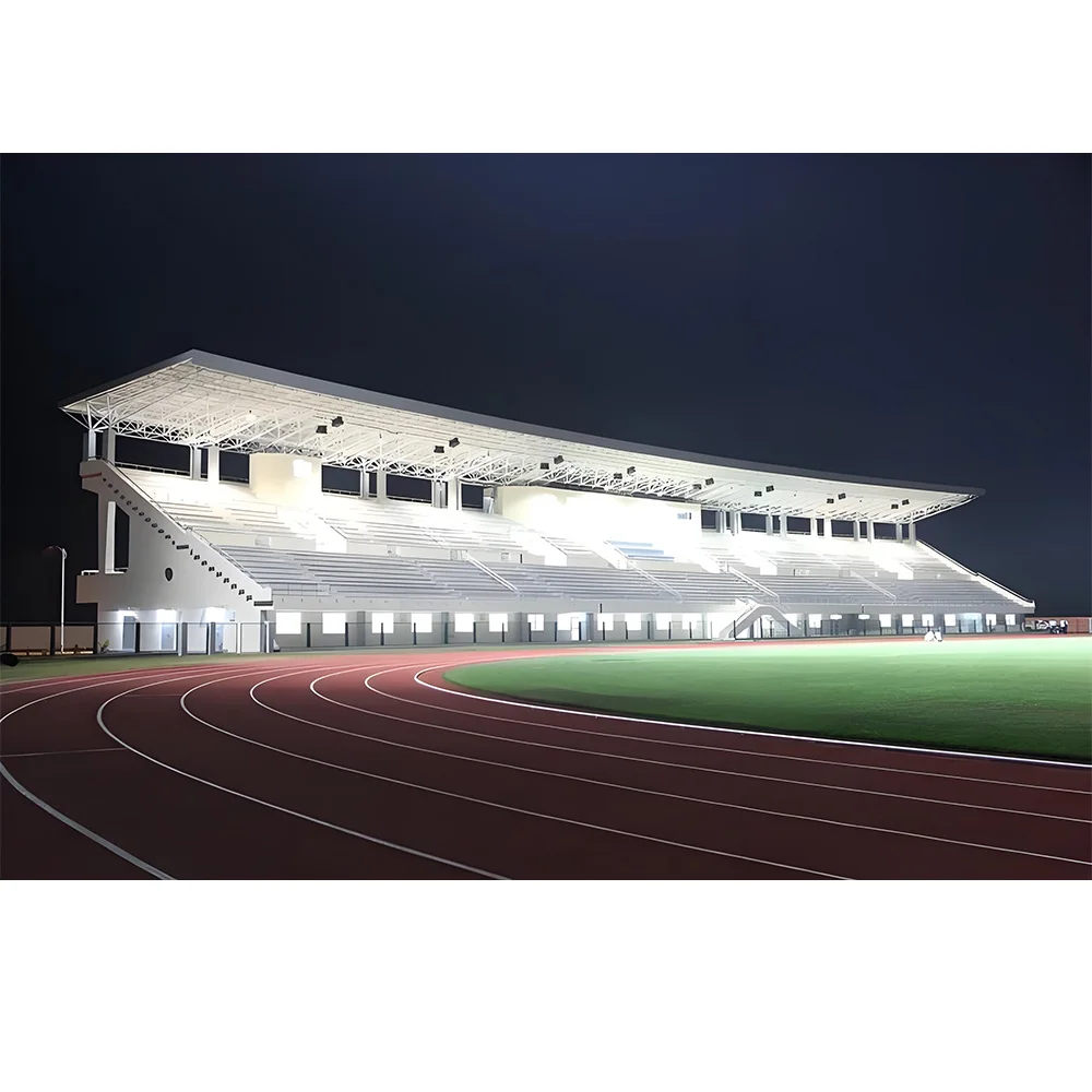 Customizable Steel Roof Space Grids Frame for Outdoor Stadiums, Durable Shade Solutions for Spectator Seating and VIP Boxes