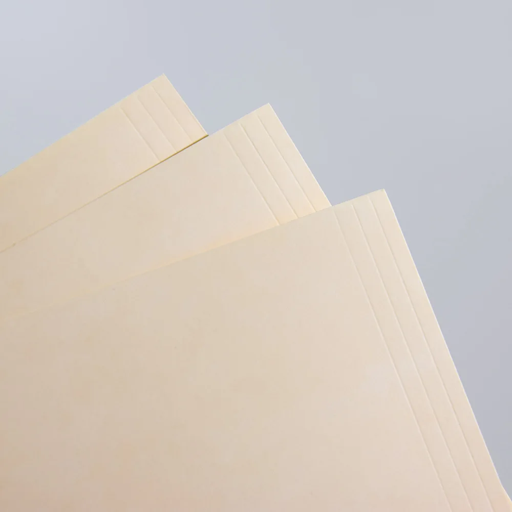 Wholesale Single page storage book Manila folder archives folder paper folder with logo