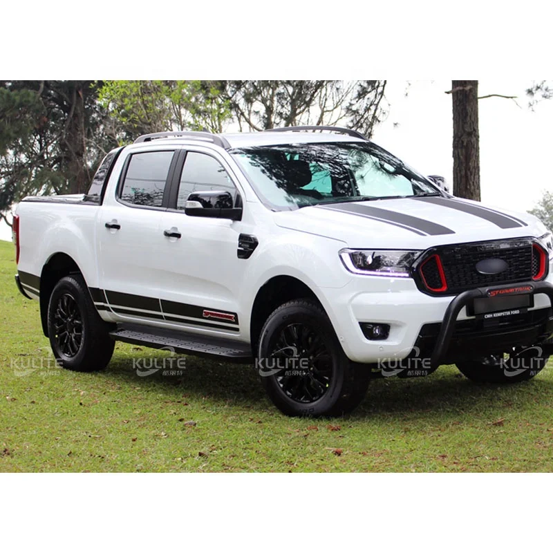 Pickup Graphics for Ford Ranger DC 4x4 Stormtrak for All Pickups Stripes Stickers Hood Decals