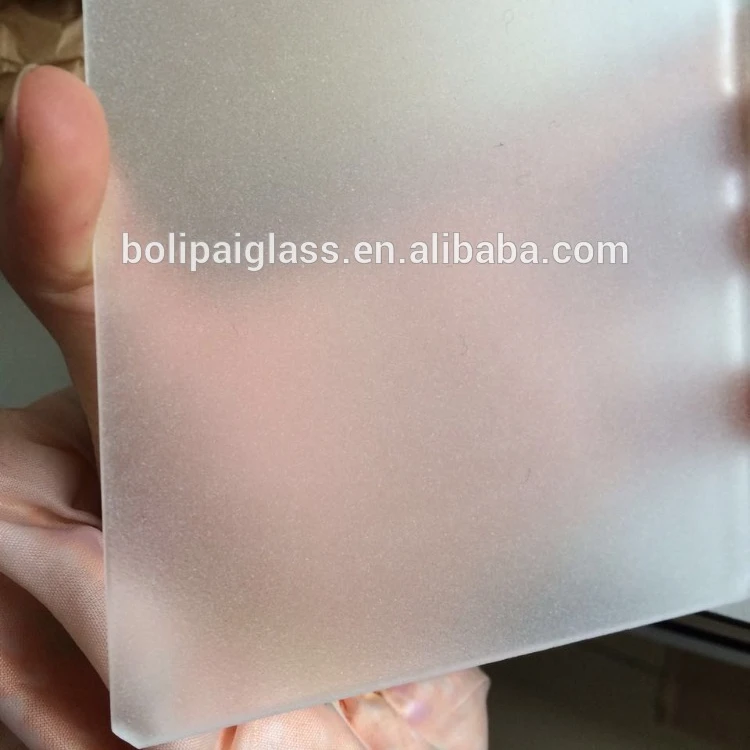 CE Certificate Sand Blast Strength Glass/Tempered Glass/Toughened glass