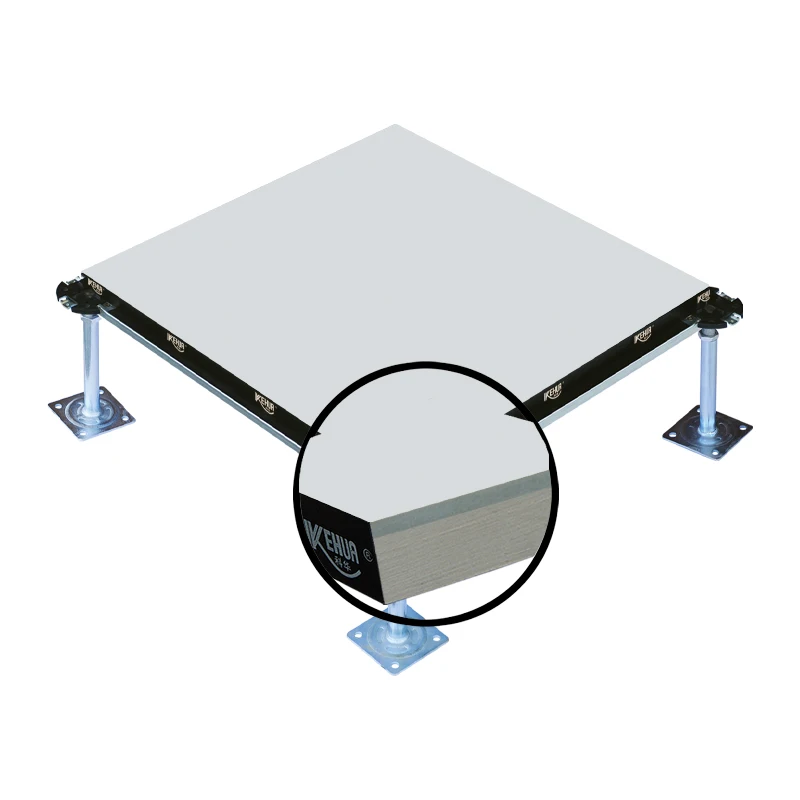 KEHUA anti-static hpl / pvc calcium sulfate raised access flooring prices