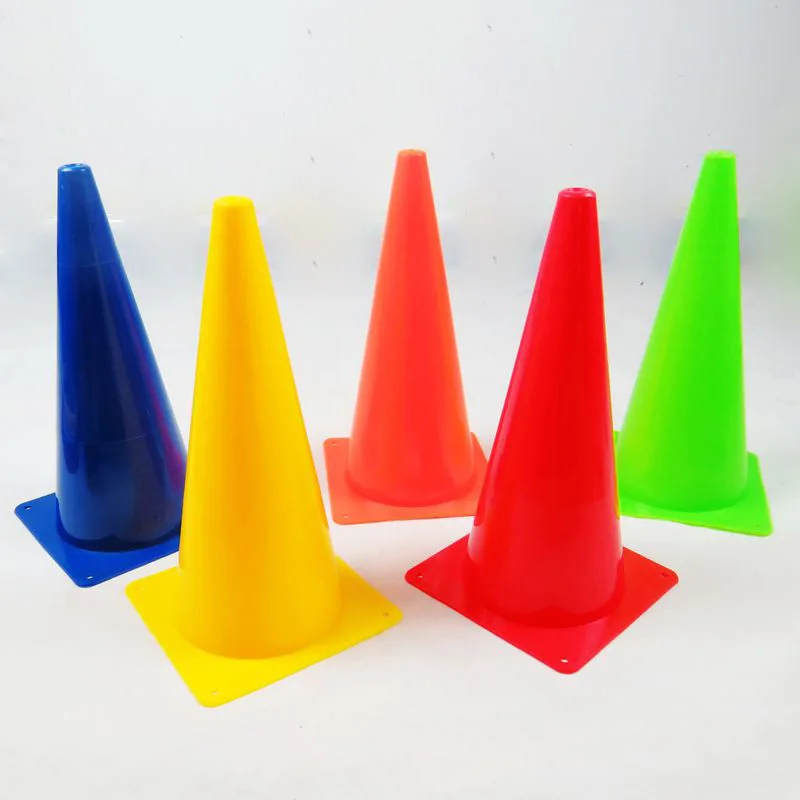 Manufacturers supply 32cm Training Marker Sports Soccer Flexibility Cones Marker Training Cones Sports Club Training Cones