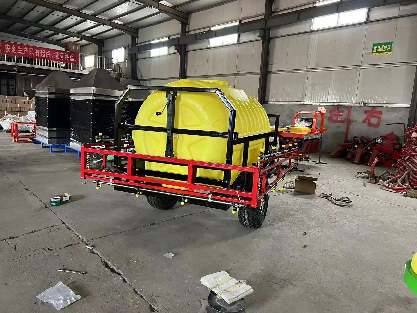 High Quality 15hp Large Capacity  8/10/12m width Farm Orchard Sprayer  Agriculture