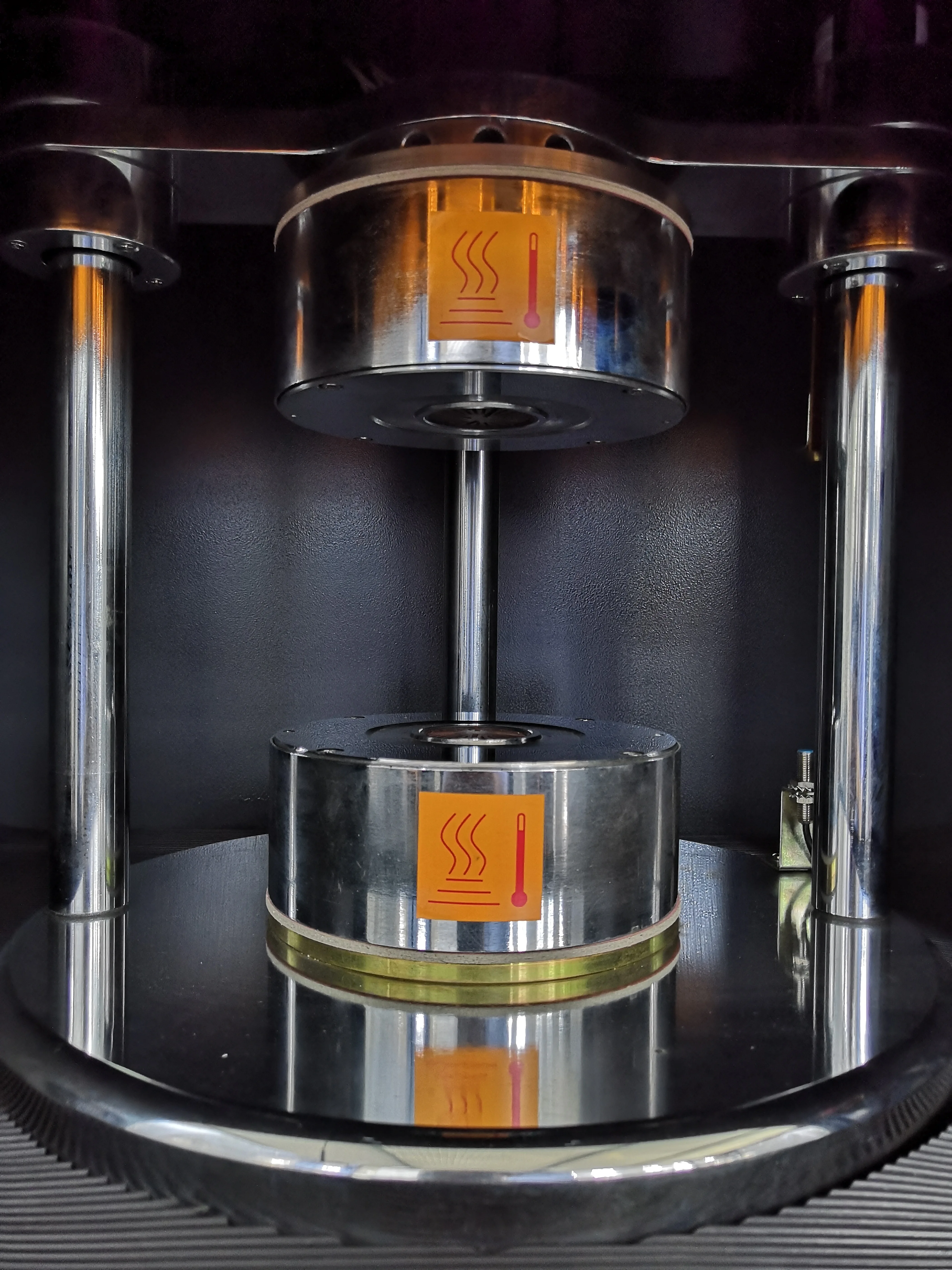 
lab vulcanized rubber MDR moving die rheometer rotorless measuring test device instrument equipment machine 