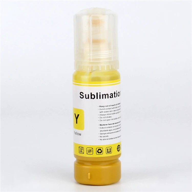70ML High Quality Dye Sublimation Ink For Epson L3210 2800 2720 1100 8550 P50 Tank Printer