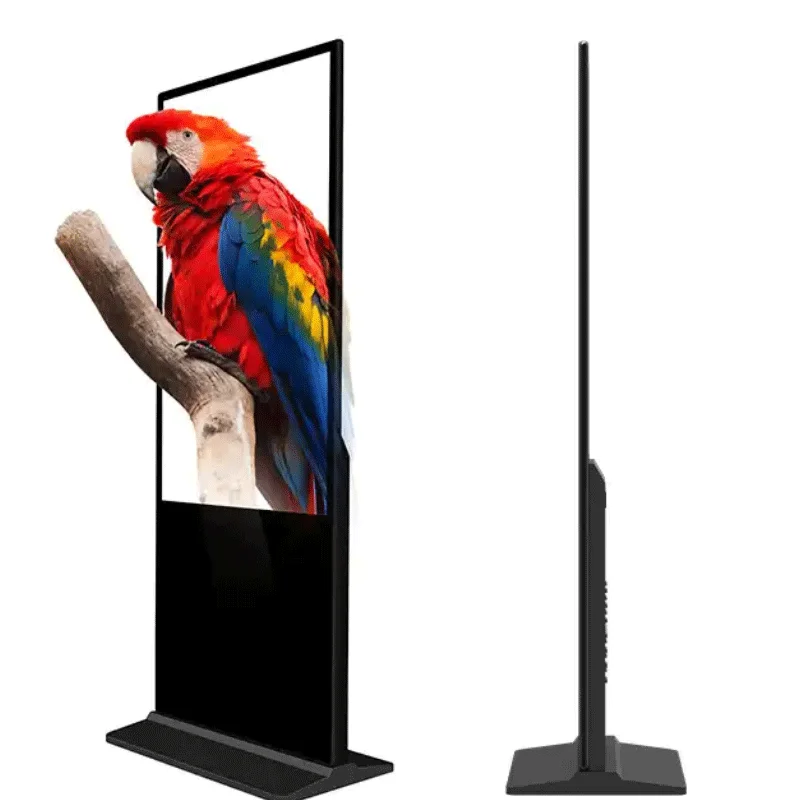 43/55/65 inch vertical floor standing advertising machine touch LCD display video network HD player Digital signage