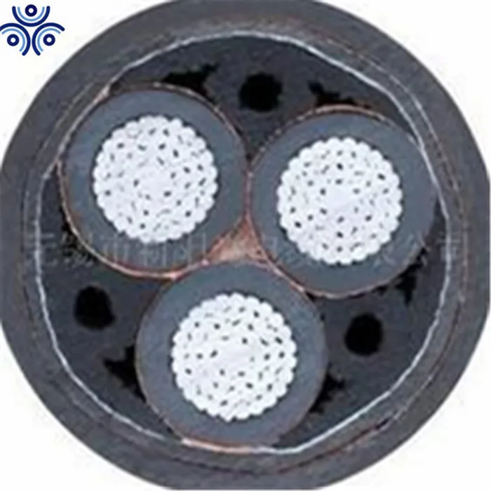 12/20kv yjlv 120 мм алюминиевый кабель подземный силовой из меди и алюминия