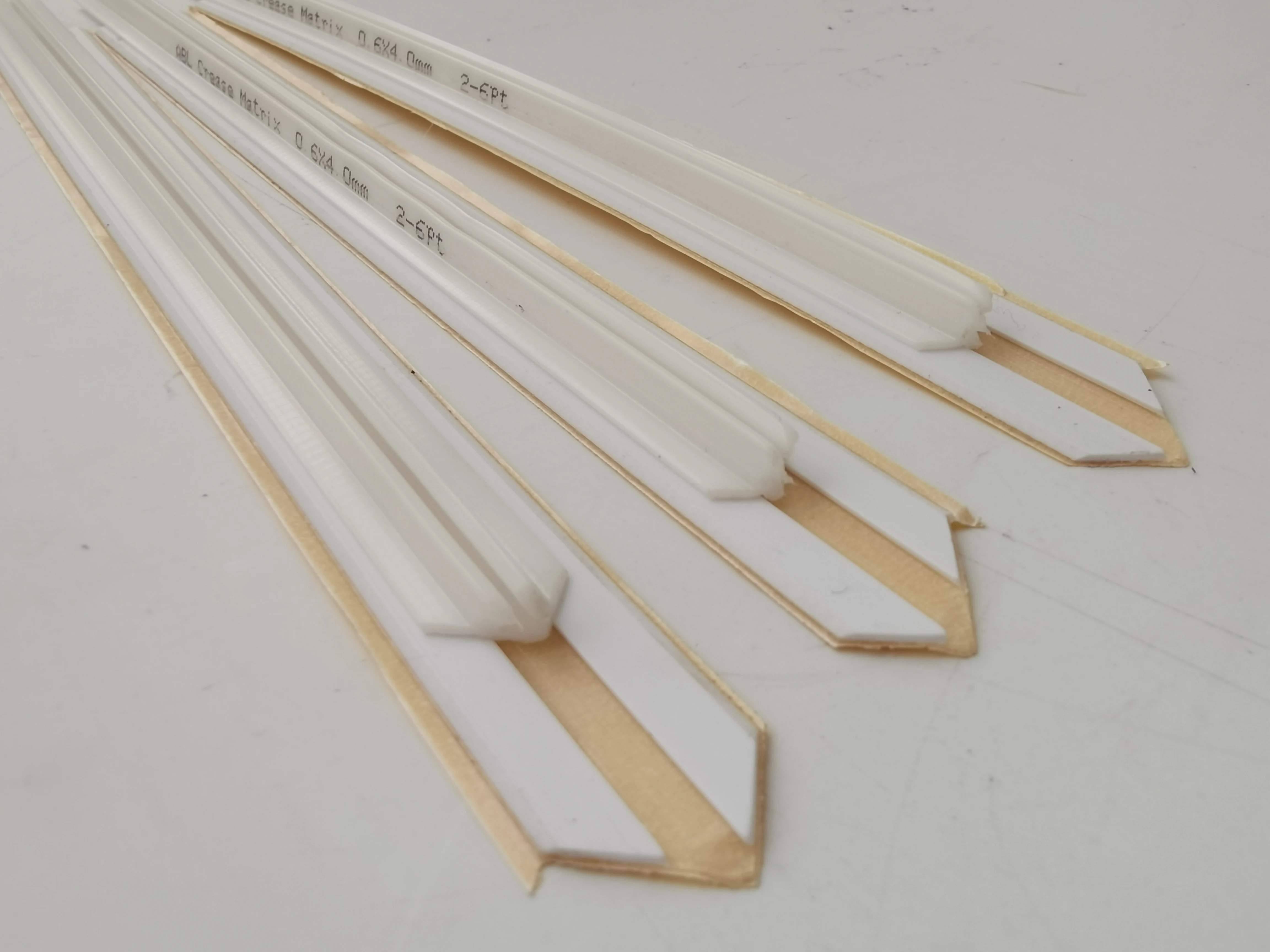 PVC base creasing matrix  used in cartons die cutting machine 15mm Width