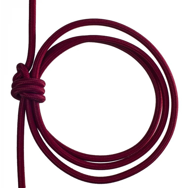 High Quality Retro Round Braided Cable Wire 2*0.75m² Textile Wire For Lighting Fixture Decorative  Accessories