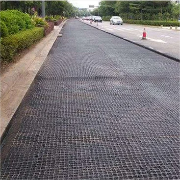 pp PE biaxial  geogrid for base stabilizer of highways municipal roads railways airstrips
