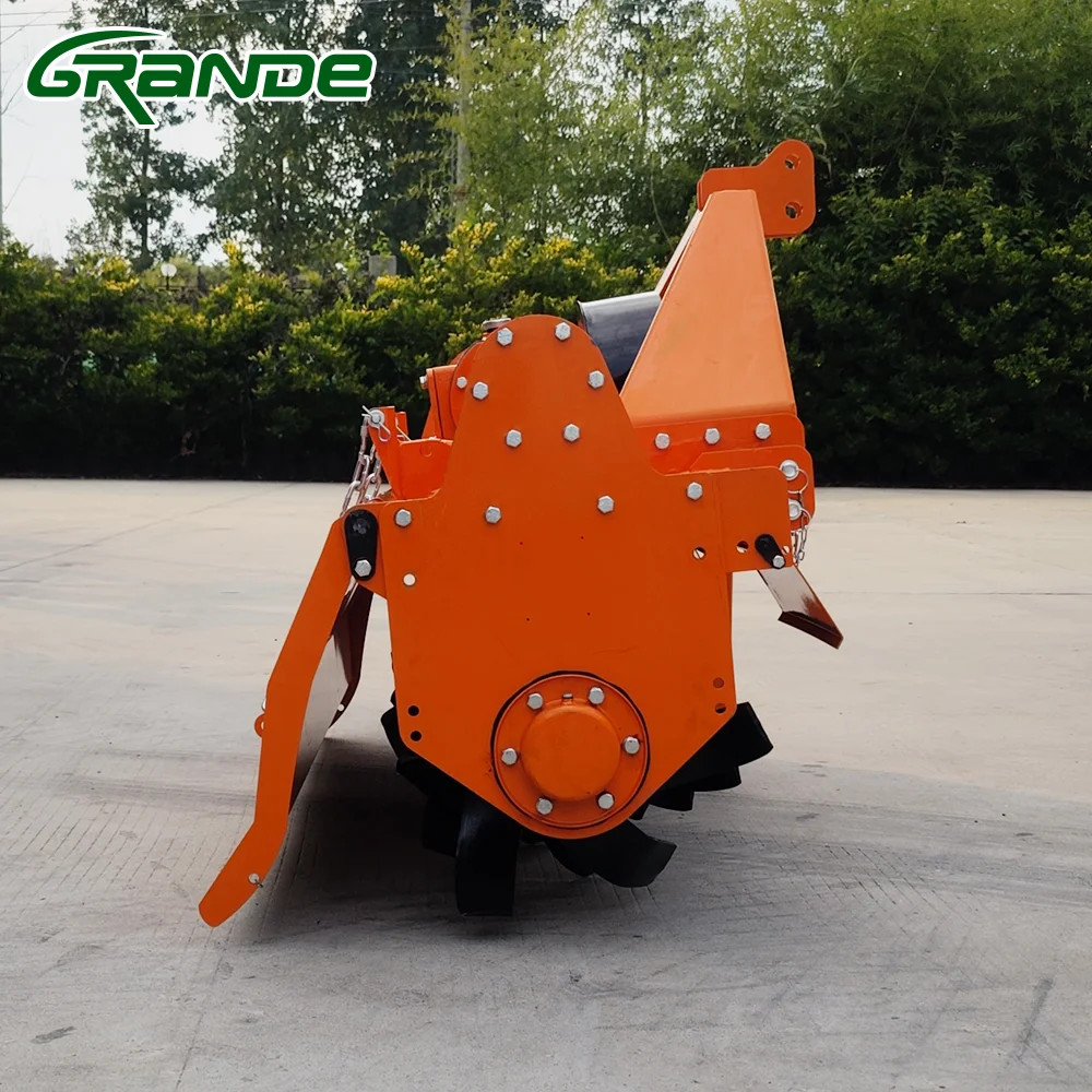Grande Farm Machine Tractor Mounted 3 Point Pto Rotary Tiller 2.1m Rotary Cultivator for Sale