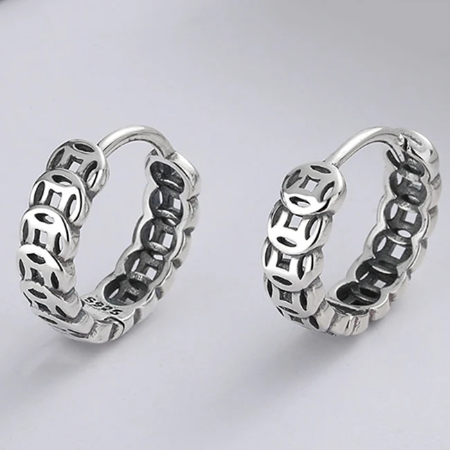 925 sterling silver earrings korea plata de ley 925 aretes plata huggie 925 earings 2021 925 sterling silver