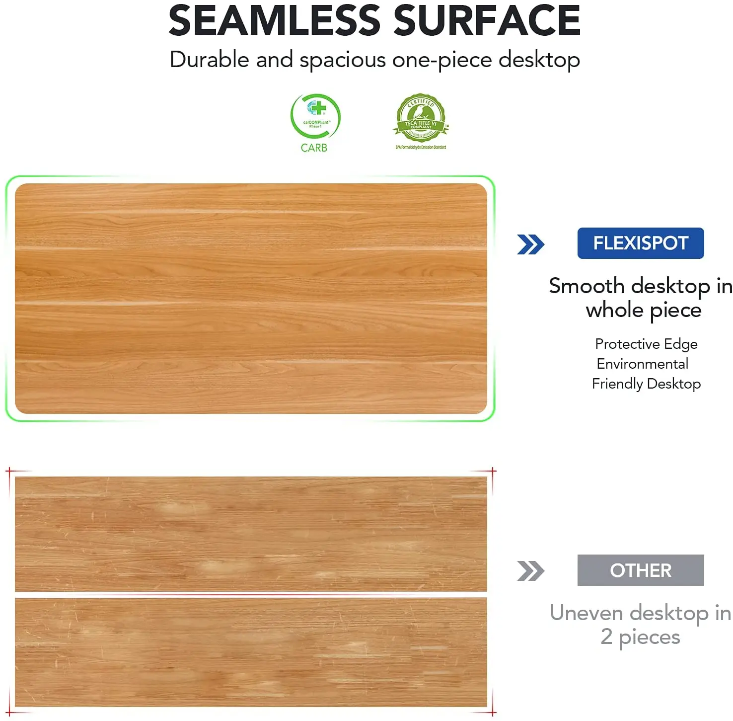 Mingming Corner Standing Desk Gaming Table Adjustable Ergonomic Standing Office Desk Bamboo Wooden Modern Home Office Furniture