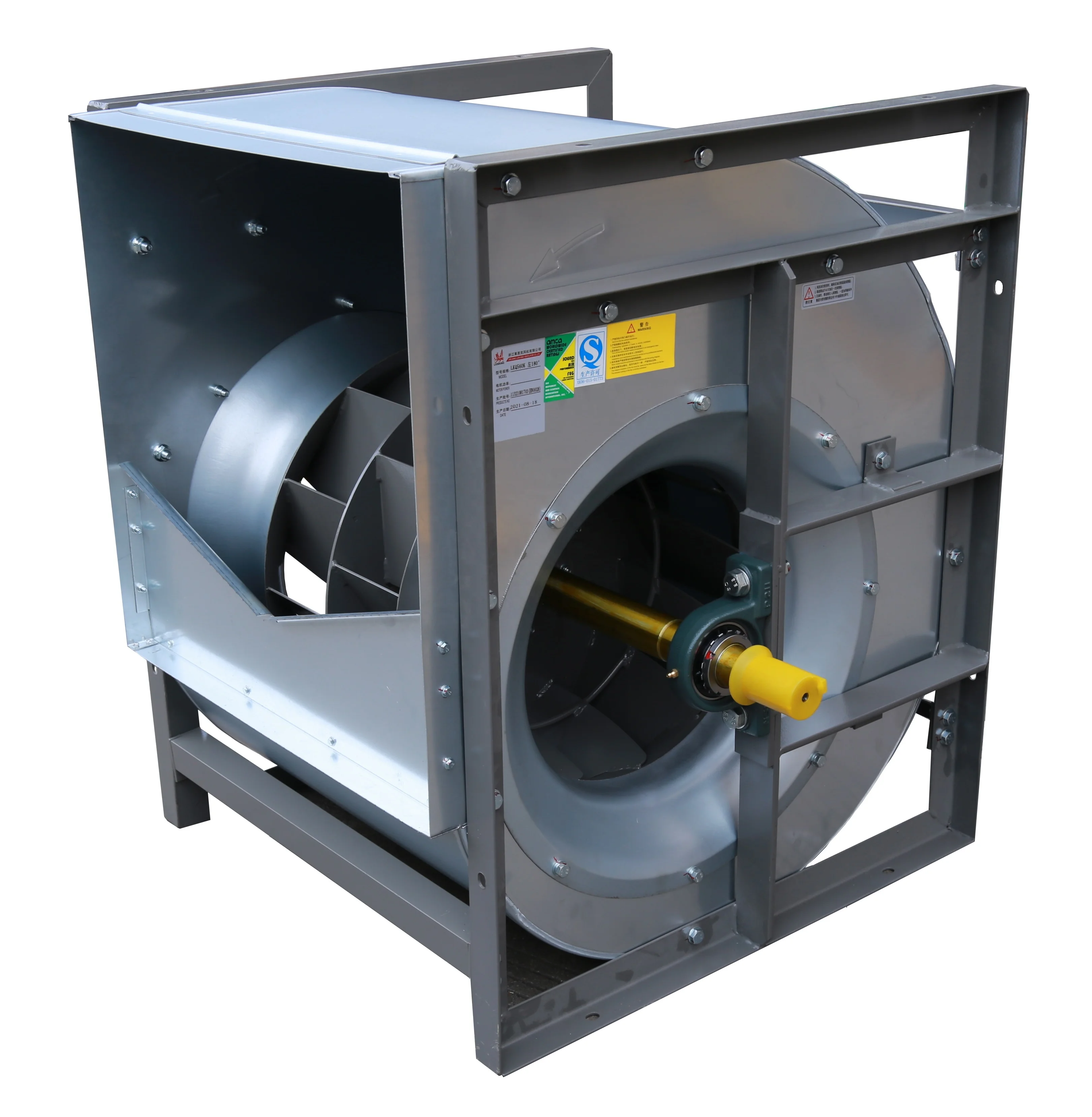 LKQ series back forward Belt Drive centrifugal blower fan