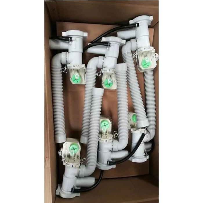 Washing machine electric drain valve