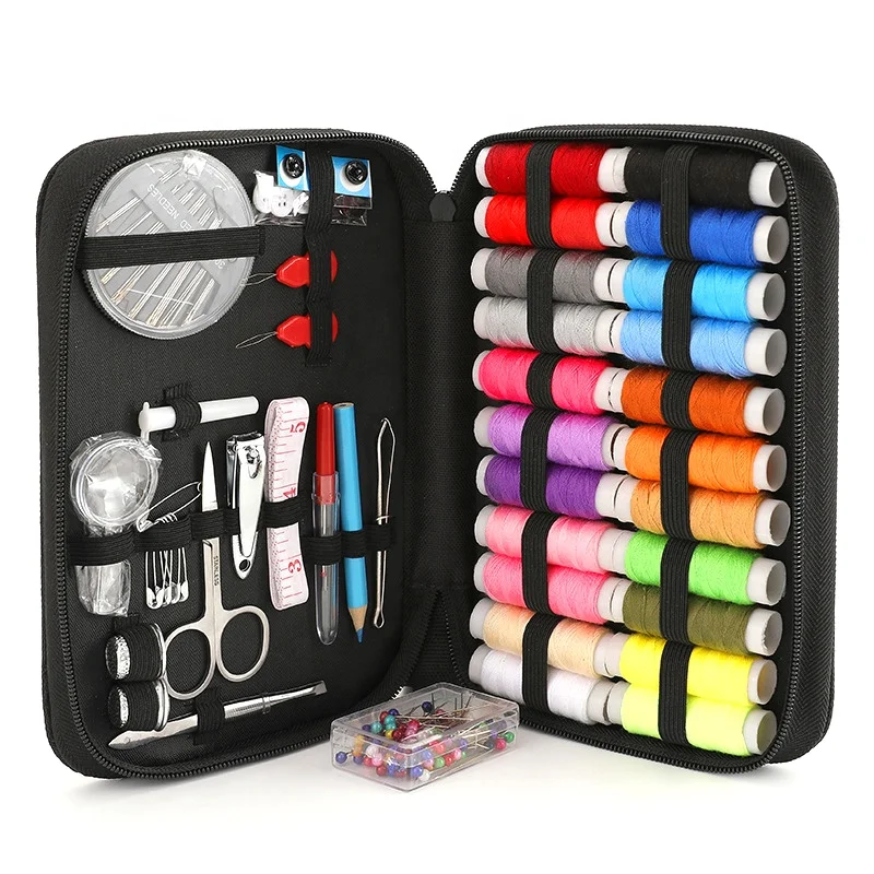 Popular handmade beginners mini sewing kit Home Portable sewing kit bag