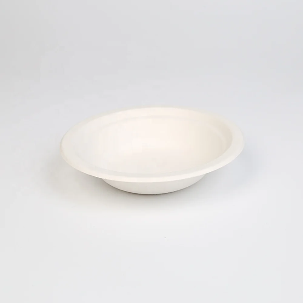 Biodegradable food grade sugarcane disposable bowls L044