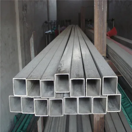 Square Rectangular Pipe SUS 201 304 316 316L Welding Seamless Stainless Steel  Polished Hairline 8K Decorative