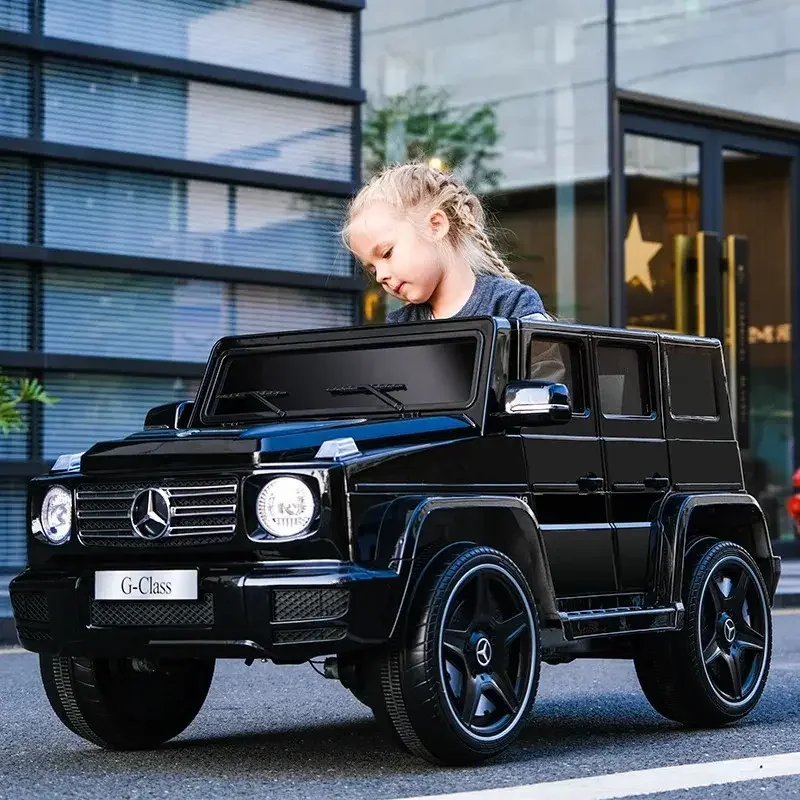 High Quality G500 Electric Kids Car 6V 12V Battery Operated Vehicle with Wheels and Lights Plastic Ride-on Toy for Children