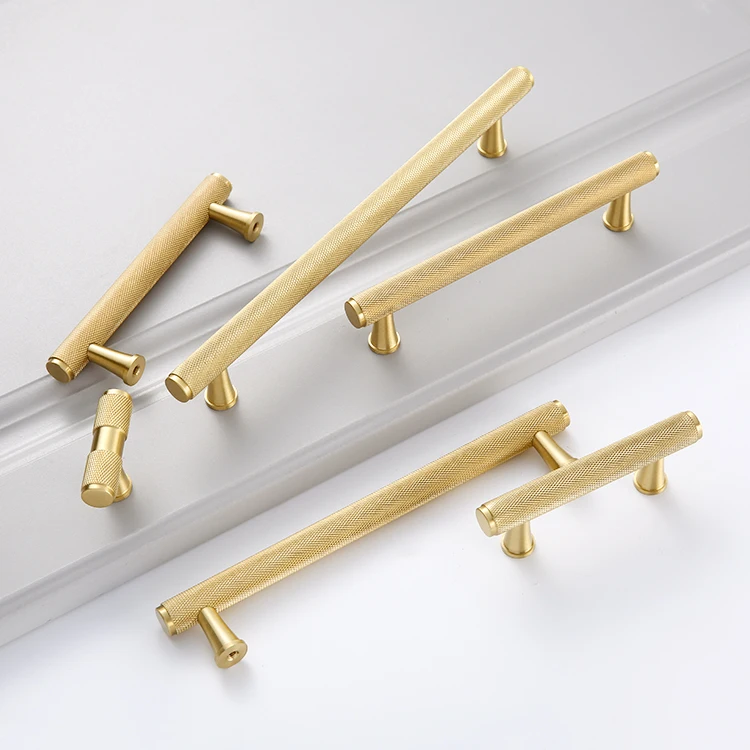 Modern Hardware Accessories T-Shaped Kitchen Cabinet Door Wardrobe Furniture Pull Handles