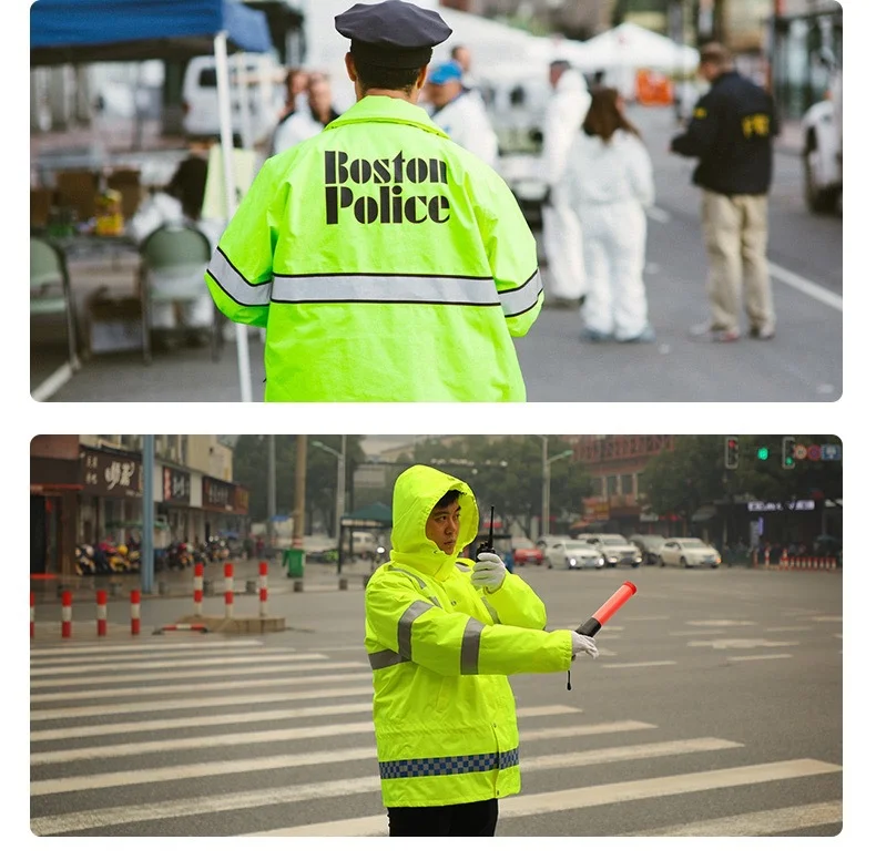 Hot Sale High Visibility Construction Security Hi Vis Safety Reflective Jacket New Design Safety Jacket hoodie pant raincoat