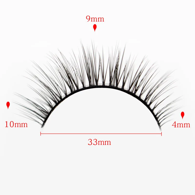 OEM False Eyelashes Factory 5 Pairs False Eyelashes Premium Fiber Natural False Eyelashes Wholesale