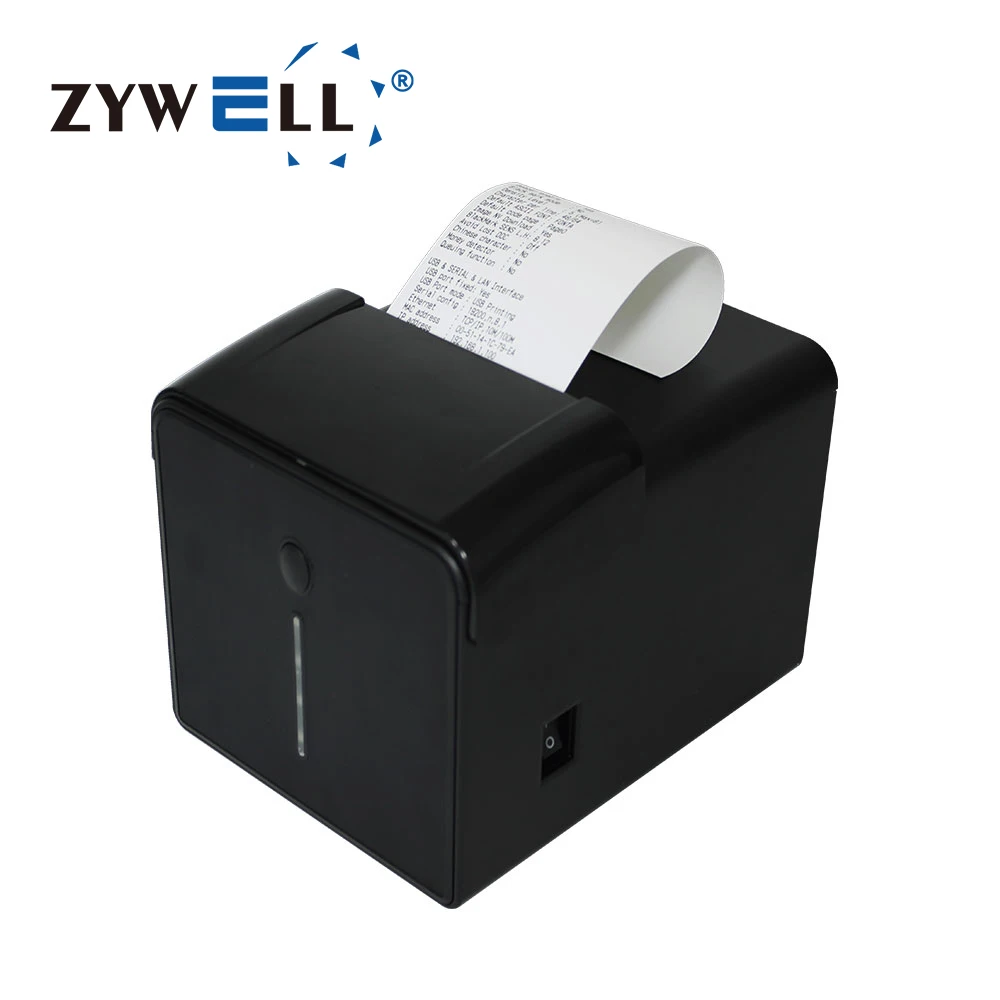 ZYWELL new design waterproof oil proof kitchen 80 mm thermal printer mechanism receipt printer