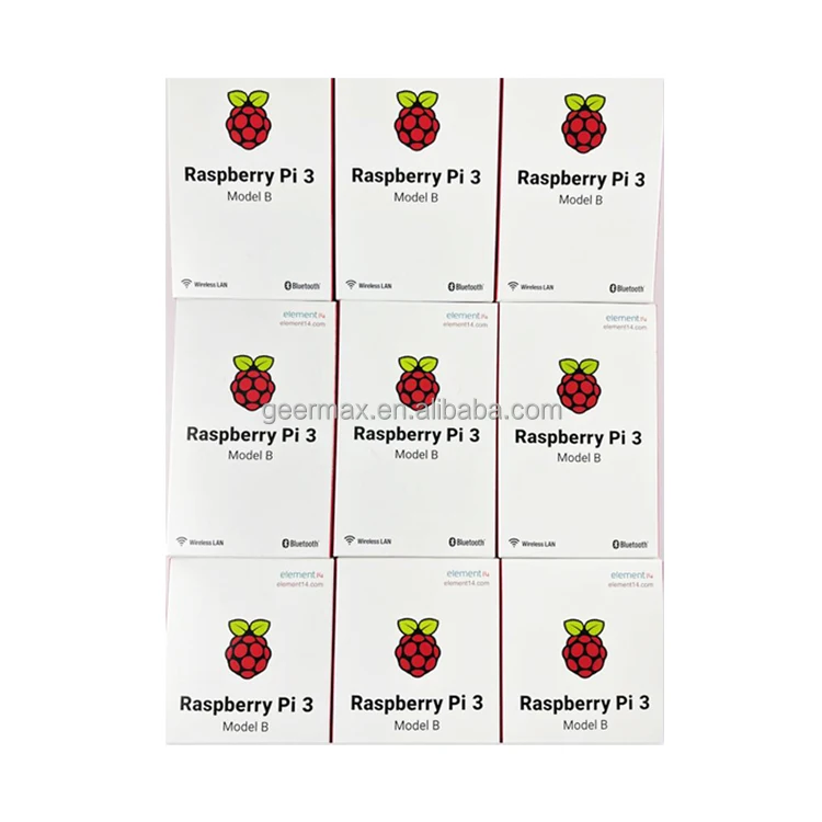 Raspberry Pi 3 Model B 3B 1GB RAM Quad Core 1.2GHz Broadcom BCM2837 64bit CPU Development Board Original RASPBERRYPI3-MODB-1GB