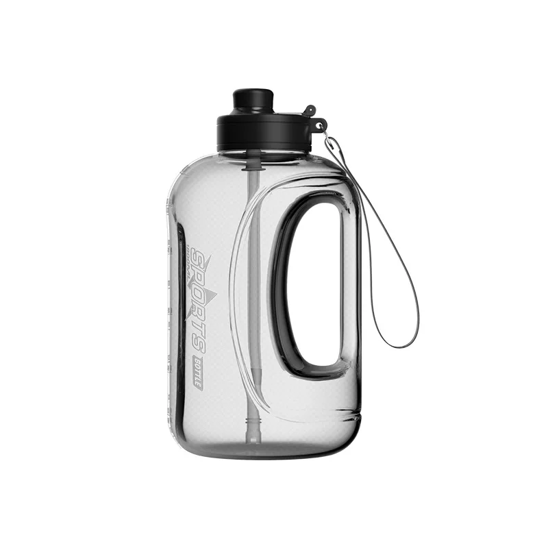 1.5L/2.2L Super Large Capacity Sports Water Bottle Portable High Temperature Resistant Cup