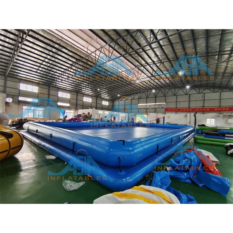 Drop Stitch Water Sport Arena Platform Court Inflatable Floating Pickleball Court