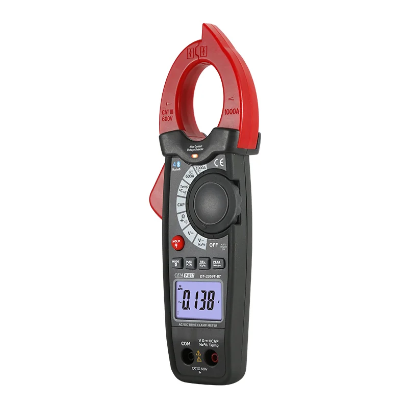 Dt-3369t-bt Высокоточный постоянного и переменного тока true RMS Многофункциональный Цифровые токоизмерительные