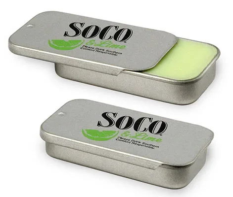 
small slider lid tins jewelry box candle tin lip balm tin box 