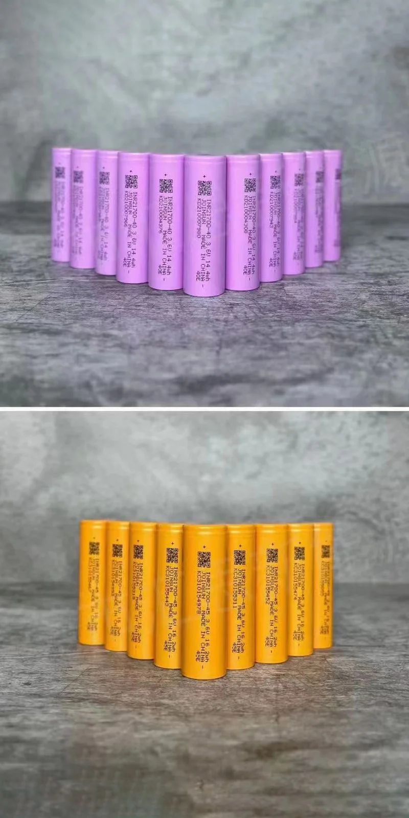 Brand New 3.7V Batteries Lifepo4 21700 Energy Storage Cells 4500mAh Electric Bicycle