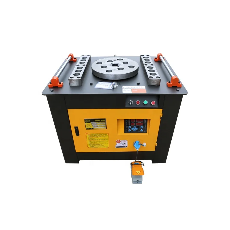 semi-automatic steel bar bender/iron rebar bending machine for construction