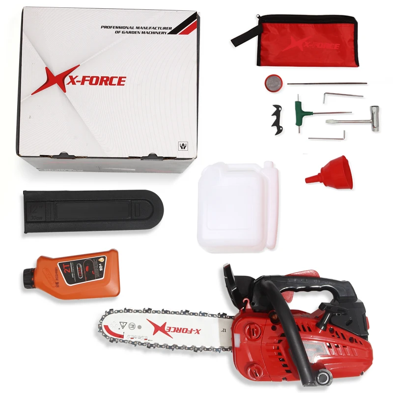 Zhonger 25.4cc Bamboo Cutting Machine 900w Professional Small Size Portable Gasoline Chainsaw For Sale