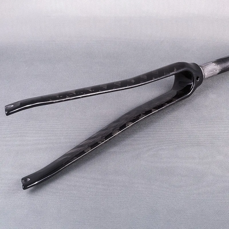 OEM 12k дорожный велосипед дисковый тормоз жесткая вилка 700c велосипед roadbike Подвеска Передняя вилка для продажи глянцевая/матовая