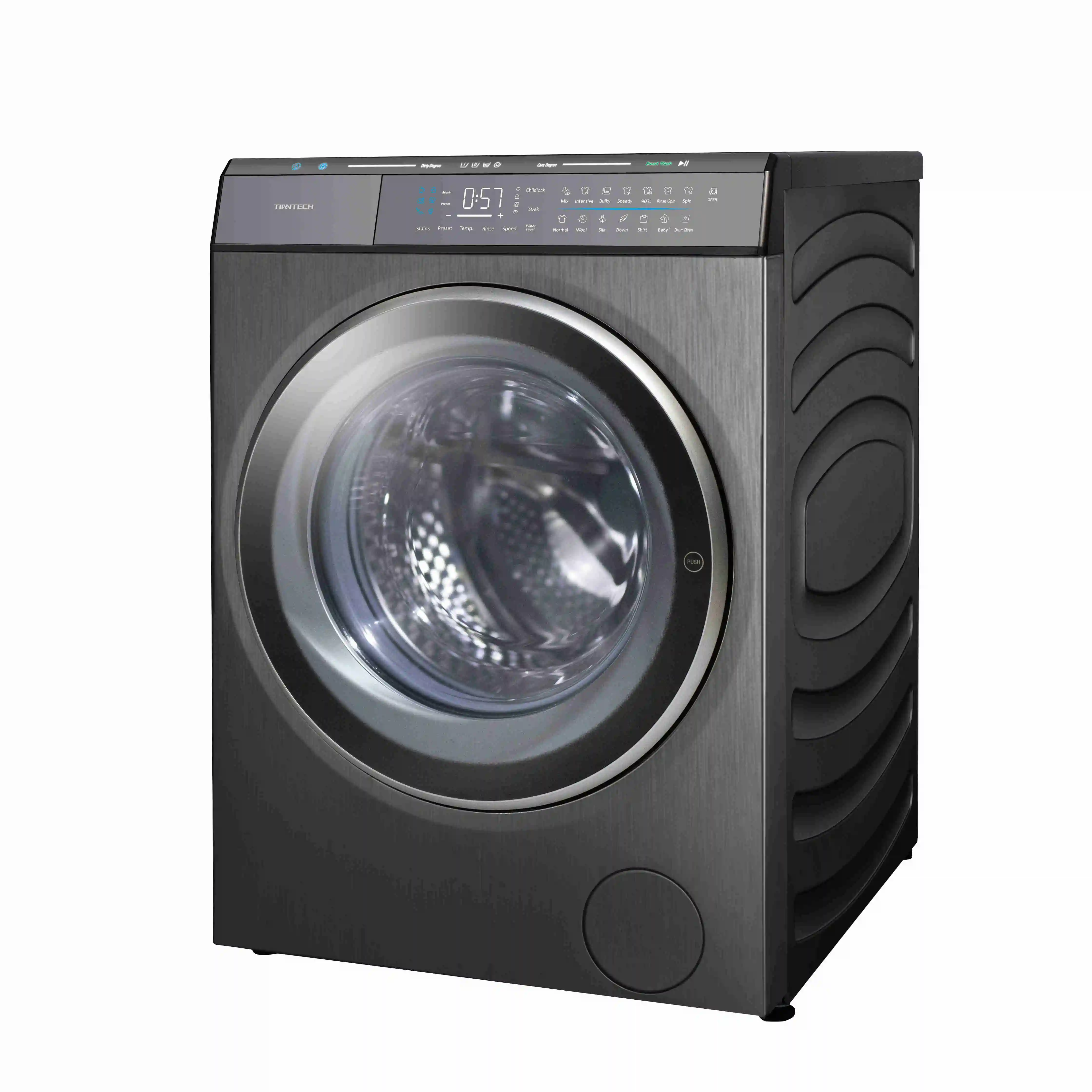 Super Large 13kg Full Automatic Touch Screen Front Loading Washing Machine with Dryer Combo