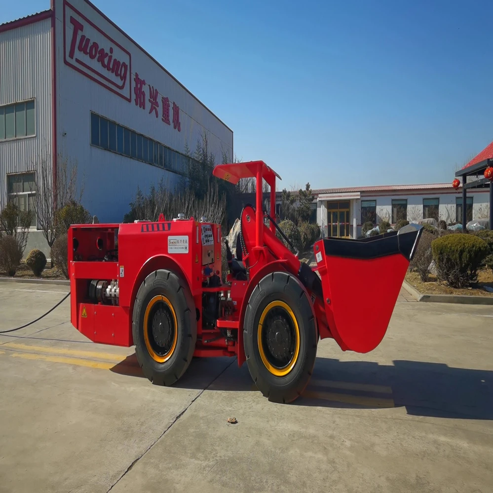 TC-100E Yantai tuoxing China underground loader dump haul scooptram for sale Underground Mining Lhd