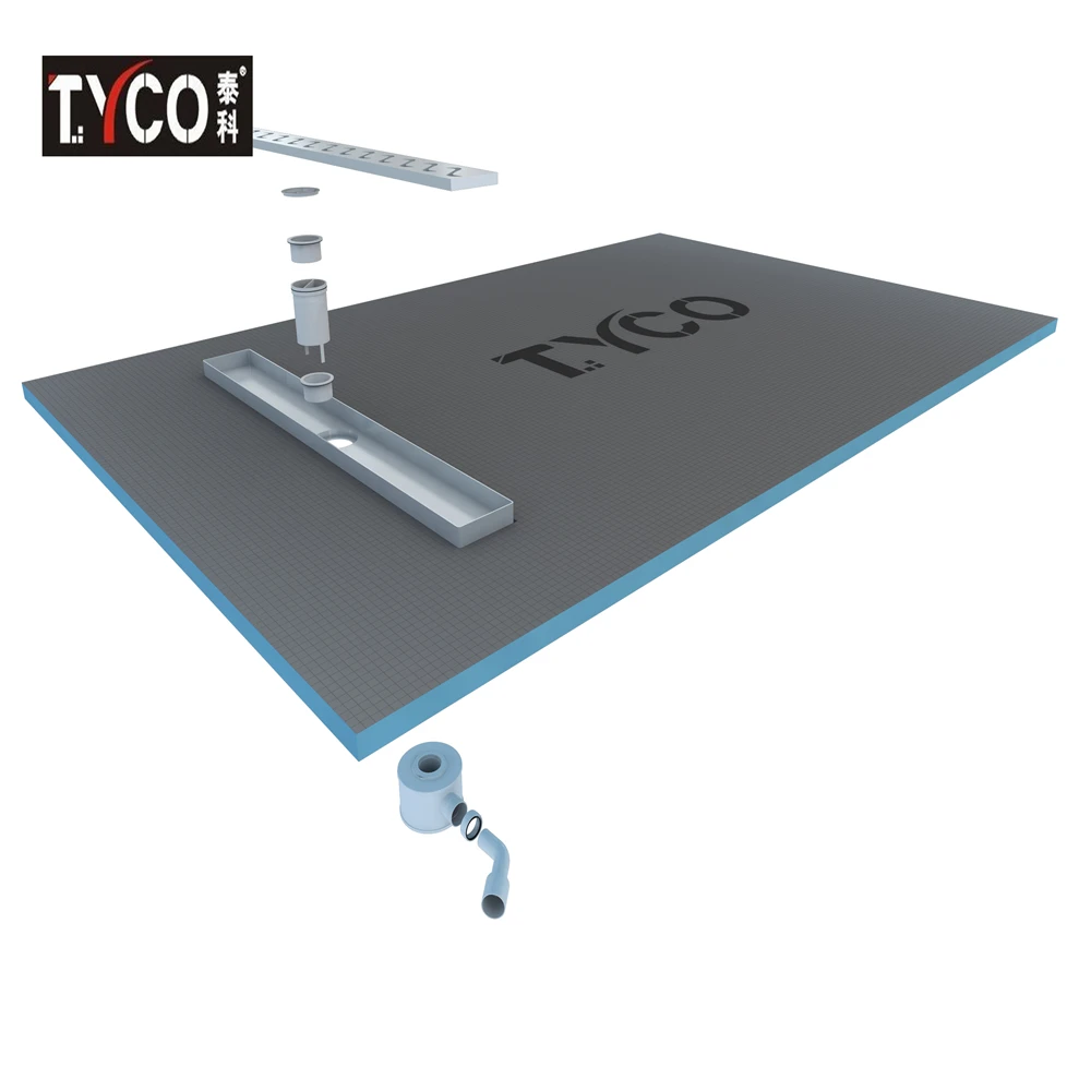 90x90 Mosaic Tiles XPS Shower Tray deep shower base building material