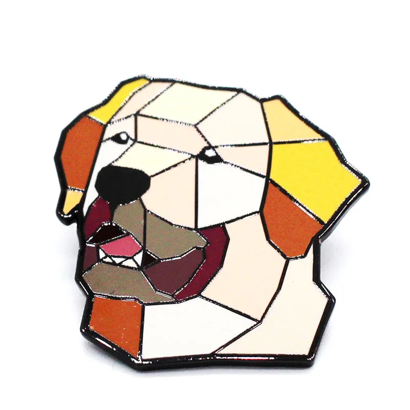 Cartoon animation metal badge custom logo enamel badge custom diy paint school badge commemorative medal processing