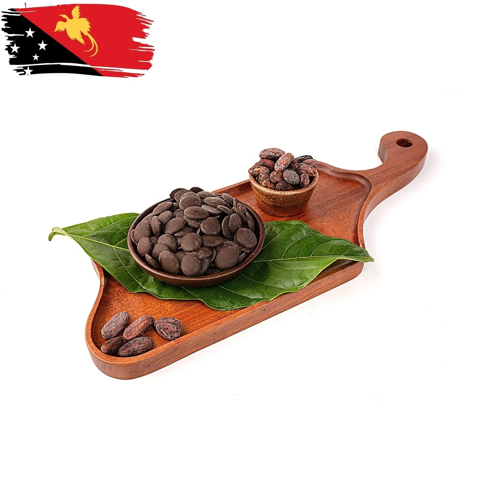 Unsweeten Dark Chocolate For Chocolatiers - Papua New Guinea Origin