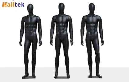Fiberglass Full Body Man Muscular Sports Male Mannequins For Sports Window Display